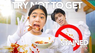 Try Not To Get Stained Challenge Sino Maglalaba  Ranz and Niana [upl. by Ecyak]