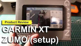 Garmin XT Zumo setup [upl. by Briscoe]