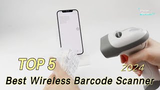 TOP 5 Best Wireless Barcode Scanner 2024 [upl. by Aleicarg]