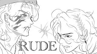 Rude  EPIC The Musical Antinous x Telemachus [upl. by Ynaffat]