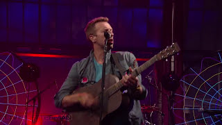 Coldplay  Mylo XylotoHurts Like Heaven Live on Letterman [upl. by Nanor]