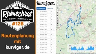 Routenplanung mit kurvigerde  128 [upl. by Virg283]