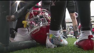 YSU wide receiver partners with Rich Center for Autism [upl. by Iarised]