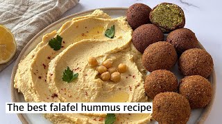 Topsecret recipe  Authentic falafel amp creamy hummus 🧆 [upl. by Hsihsa]