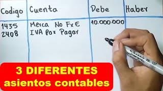 Contabilización del IVA ejercicio con diferentes casos compras y ventas [upl. by Kline]