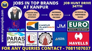 Jobs  Kanpur Plastic  Jobs  Lohia Group  Jobs  Havells India  Jobs  Johnson Mathey [upl. by Yessej518]