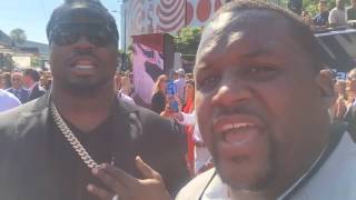 Spice Adams​ hits the ESPYs red carpet to grill Aaron Rodgers​ [upl. by Ahc]