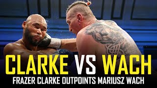 FRAZER CLARKE VS MARIUSZ WACH  POOR PERFORMANCE POST FIGHT REVIEW NO FOOTAGE [upl. by Egroeg]