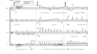 Holophony 2003 for string quartet w score [upl. by Esinehs527]