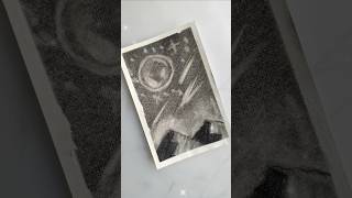 Easy pencil drawing  meteor shower drawing sketch creative shorts viralvideo art [upl. by Eillac]