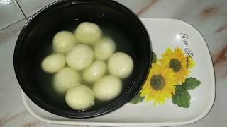 Tasty sponge Rasgulla recipe in tamil [upl. by Oijimer]