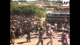 Typical Zulu village and dances South Africa [upl. by Ettedualc981]