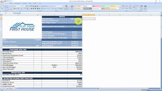 House Flipping Spreadsheet  Free Download [upl. by Duwe979]