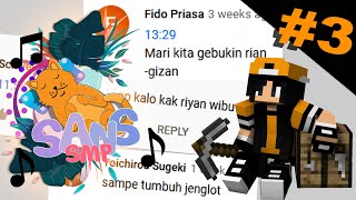 Nyanyi lagu KOMENTAR NETIZEN  SANS SMP Eps 3  Gabut Bareng Lenzi Mew [upl. by Elidad]