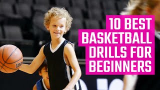 10 Best Basketball Drills for Beginners  Fun Youth Basketball Drills by MOJO [upl. by Natie]