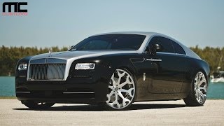 MC Customs  RollsRoyce Wraith · Forgiato Wheels [upl. by Brenner]