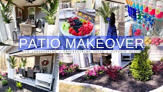 ULTIMATE PATIO MAKEOVER  Outdoor Decorating Ideas  DIY Landscaping Ideas  Wayfair [upl. by Kornher]