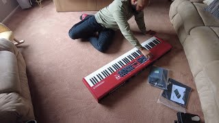 Nord Piano 5 Unboxing uncut [upl. by Adieno]