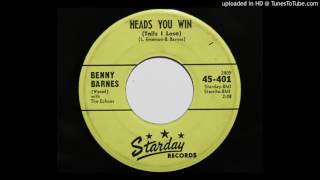 Benny Barnes with The Echoes  Heads You Win Tails I Lose Starday 401 [upl. by Norward]