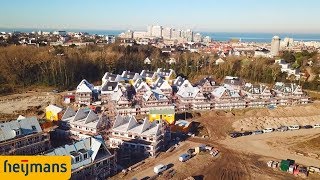 Dronevlucht over project Duineveld in Noordwijk aan Zee [upl. by Roer]