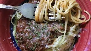 Delicious Spaghetti amp Meat Sauce Recipe [upl. by Zollie401]