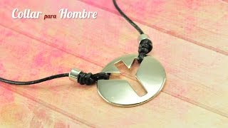 Como hacer un collar para hombre Kit 23270 [upl. by Hnib]