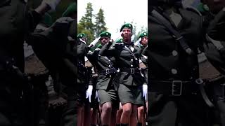 Gen Poul Kagame inspecting his military troops [upl. by Nibas]