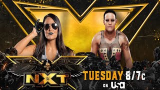 009 Tuesday Show ➤ NXT TakeOverArRival  Tenille Dashwood vs Shayna Baszler [upl. by Lleze]