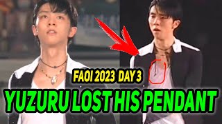 On the third day of FaOI 2023 Yuzuru Hanyus accessories mysteriously disappeared [upl. by Solange]