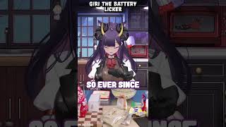 Why Giri licks batteries onigiri vtuber [upl. by Garlen126]