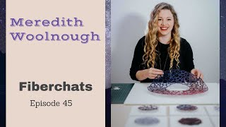 Australian Sculptural Embroidery Artist Meredith Woolnough  Fiberchats Episode45 [upl. by Rehpetsirhc]