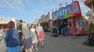 Volksfest Ingolstadt 2019 Hyperlapse Rundgang [upl. by Ruosnam]