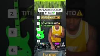 Top Dembow Songs 2022 🥳 by DJ Tone [upl. by Tat593]