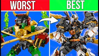 Ranking the LEGO Ninjago Mechs of 2024  Worst to Best [upl. by Andras225]