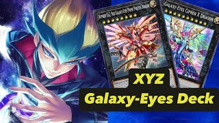 My GalaxyEyes OTK Deck for Link amp Xyz Festival Master Duel [upl. by Nelli]