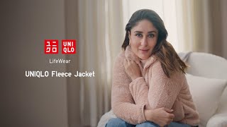 UNIQLO Fleece Jacket Collection featuring Kareena Kapoor Khan [upl. by Redvers]