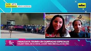 Paraguaya triunfa en las Olimpiadas Especiales [upl. by Eelannej]