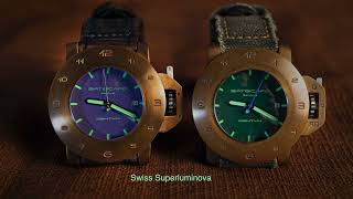 BATISCAFO Zero Bronze Watch [upl. by Derfnam]