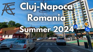 4K 60 Saturday in ClujNapoca The City of ClujNapoca Cluj 4K Romania July 2024 [upl. by Ydnelg]