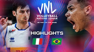 Italy Shocked Brazil At Home VNL 2024 Set 5 💥 [upl. by September]