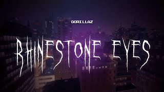 gorillaz  rhinestone eyes  sped up  lyrics [upl. by Havens514]