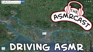 ASMR Binaural 3D Driving Experience  Chichester To Southampton Whispering Ear To Ear [upl. by Irmine330]