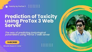 Toxicity Prediction of A Chemical Compound Using ProTox III [upl. by Kwok]