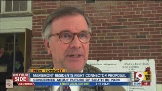 Mariemont residents fight connector project [upl. by Lirbaj796]