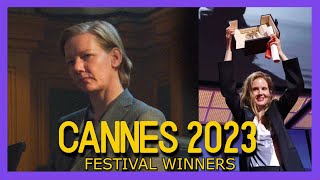 CANNES 2023  Film Festival WINNERS [upl. by Eserehs346]