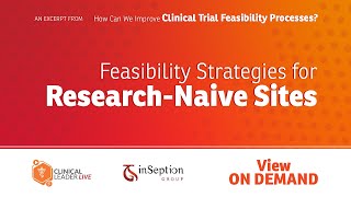 Feasibility Strategies For ResearchNaïve Sites [upl. by Duston]