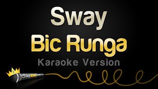 Bic Runga  Sway Karaoke Version [upl. by Cristiona]