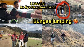 Tried Bungee Jumping For The First Time😅 [upl. by Riha360]