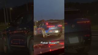 Check out the very rare Fisker Ocean fisker fiskerocean ev electric electriccar electriccars [upl. by Ariem]