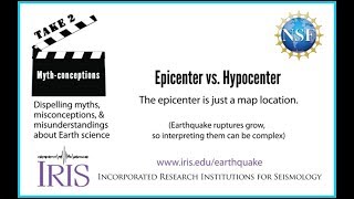 Epicenter or Hypocenter Which was it Whats the difference [upl. by Encrata]